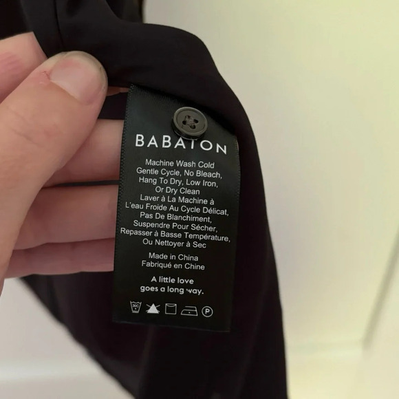 Aritzia Babaton Wallace Horse Printed Long  Sleeve Wrap Dress XXS Fall Cowgirl - Picture 7 of 8